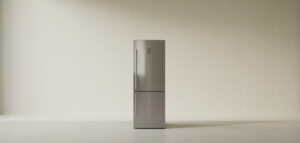 Energieffektivt kylskåp i modernt kök